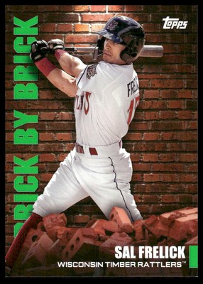 2022 Topps Pro Debut #BB-5 Sal Frelick Brick by Brick Green #/99
