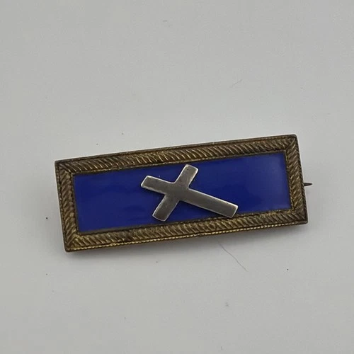 Late 1800's GAR Civil War Veterans Chaplain Badge Topper