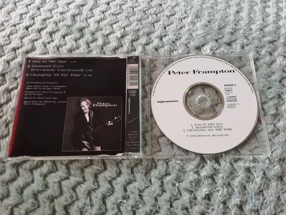 PETER FRAMPTON  MAXI CD   DAY IN THE SUN  1994 - Bild 3 von 4