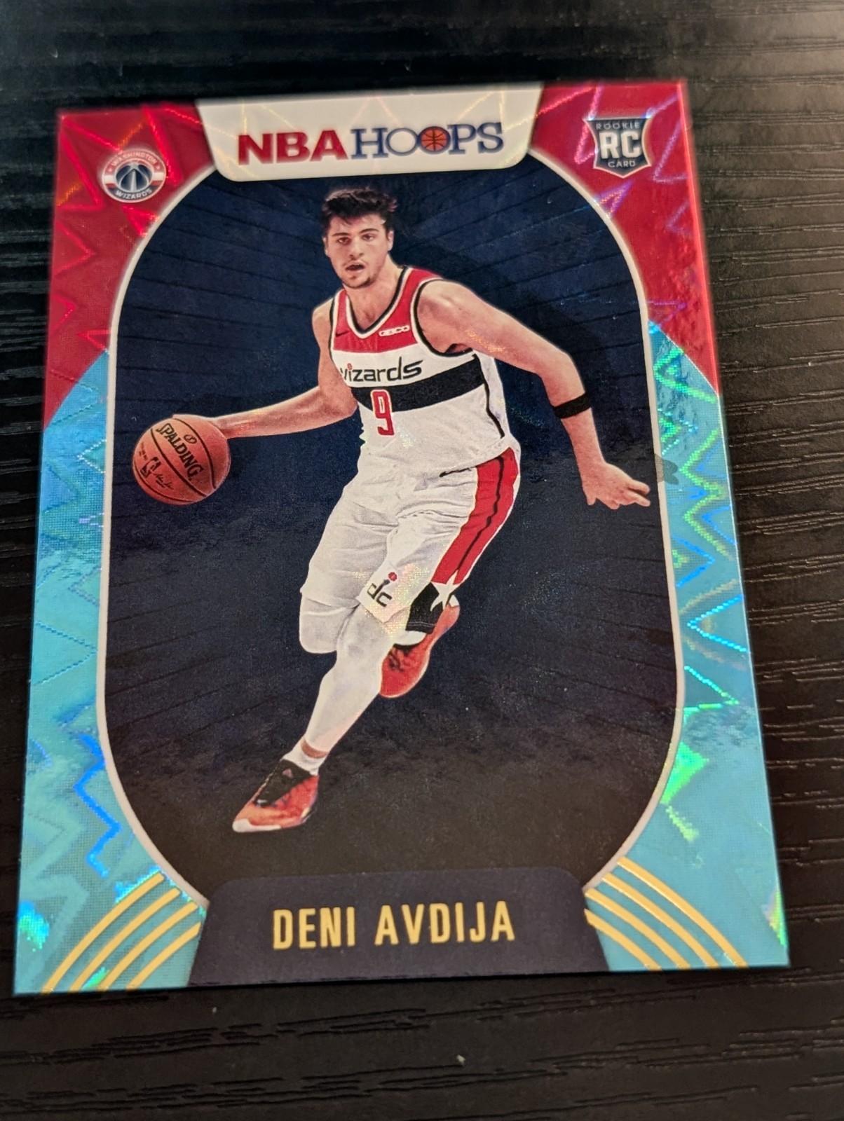 2020-21 Panini NBA Hoops DENI AVDIJA #201 RC Teal Explosion Wizards Rookie  🔥🔥