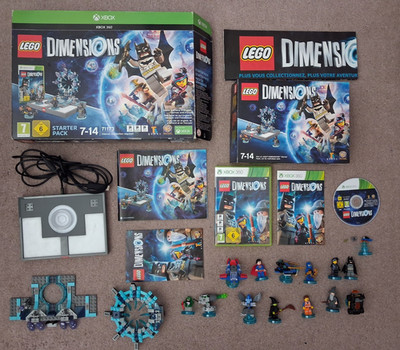 LEGO DIMENSIONS STARTER PACK 71173 XBOX 360 EXTRAS 71241 71221 71241 71236 71212
