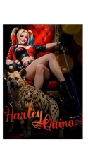 2.5x3.5" Premium Photo Print ACEO Card Pinup Style Waifu Harley Quinn 