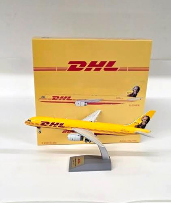 WB MODELS 1/200 DHL AIR 757-28A(PCF) G-DHKK WITH STAND LIMITED 100PCS B-752-HK-K