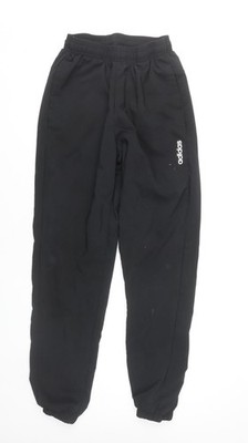 Jogginghose Herren UK Größe S Adidas Regular Fit Schwarz