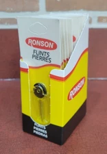 12 Packs Of 6 Ronson Flints In Display Pack  - ZIPPO LIGHTER BULK (48 TOTAL)