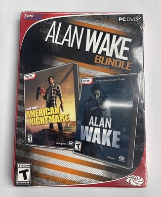 Alan Wake Bundle American Nightmare & Alan Wake  PC Game DVD BRAND NEW SEALED
