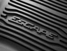 Genuine Ford Floor Liner Tray Style 4-Piece Set Black LJ6Z-7813300-AB