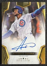 2024 Topps Baseball Five Star Alexander Canario #FSA-AC RC Auto Chicago Cubs
