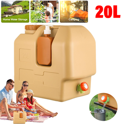 #ad #ad Water Storage Bladder 20L 5.3 Gal Portable Water Tank with Spigot Camping Picnic $26.98