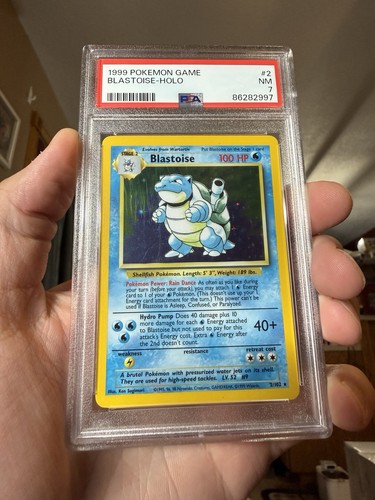 Blastoise graded PSA 7 for sale on eBay