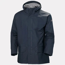 Helly Hansen Mandal Rain Jacket Polyester Classic Navy Medium