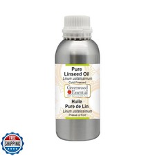 Greenwood Essential Pure Linseed Oil Linum usitatissimum Cold P