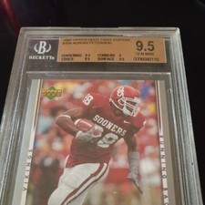 2007 Upper Deck First Edition Adrian Peterson #104 BGS 9.5 GEM MINT Rookie RC