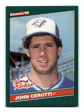 John Cerutti 1986 Donruss The Rookies #20 Toronto Blue Jays Mint