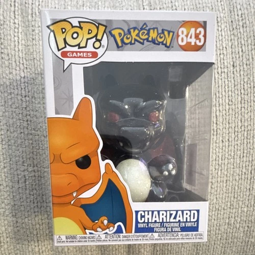 Funko Pop! Vinyl: Charizard Pokémon CUSTOM Glow in the Dark #843 + Matching Card