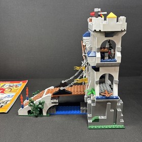 Lego Castle Drawbridge Defense 7079 w/book - near complete minus a few figs