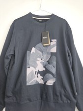 Image of Hugo Boss C-Soleri Jumper, Dark Blue, Size: M