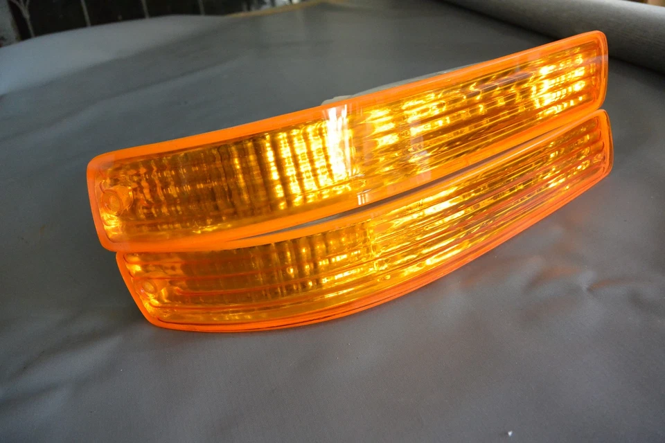 JDM ÁMBAR Parachoques Luces Lente 90-91' Kouki Sir Fit Honda CRX EF8 EF7 SH2 CR-X Foto 2 de 4