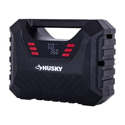 #ad Husky 12V Portable Air Compressor Pump Inflator Digital Gauge Auto Shut Off $44.99