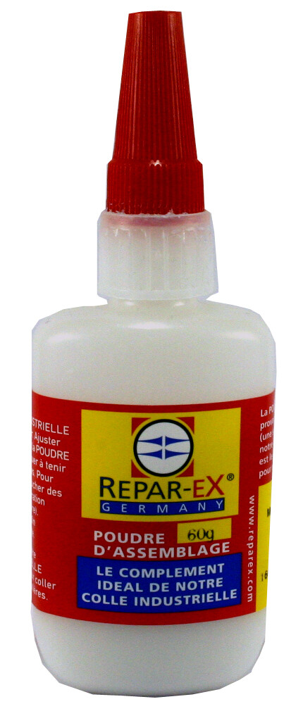 Poudre additif d'assemblage Repar-ex 60g pour comblement et soudure à froid rapide