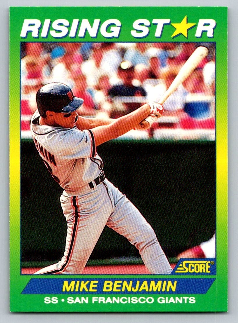 1992 Score - Mike Benjamin #649