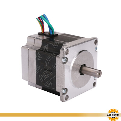 1PC Nema23 BLDC Motor 57BLF01 3000RPM 24VDC 63W 59mm Φ8mm D-Shaft ACT Motor