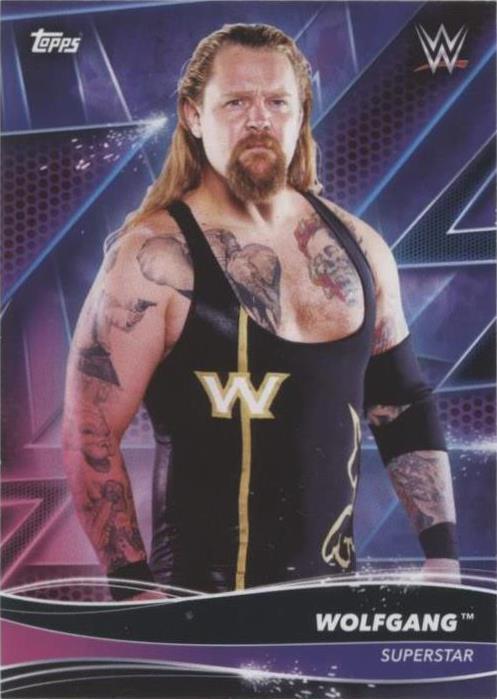 2021 Topps WWE Superstars - Wolfgang #133 - 1 of 1