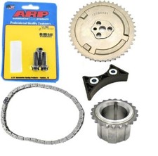 Ls Timing Chain Set 3-bolt Cam Sprocket Arp Cam Bolts Crank Gear Dampener