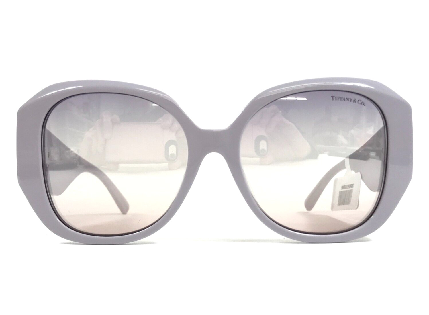 Солнцезащитные очки Tiffany & Co. TF4207-B-F 8381/EL Purple Pastel Orchid с градиентным зеркалом