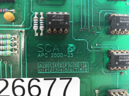 SCA APC 2000-25 Platine APC200025 - Photo 2 sur 6