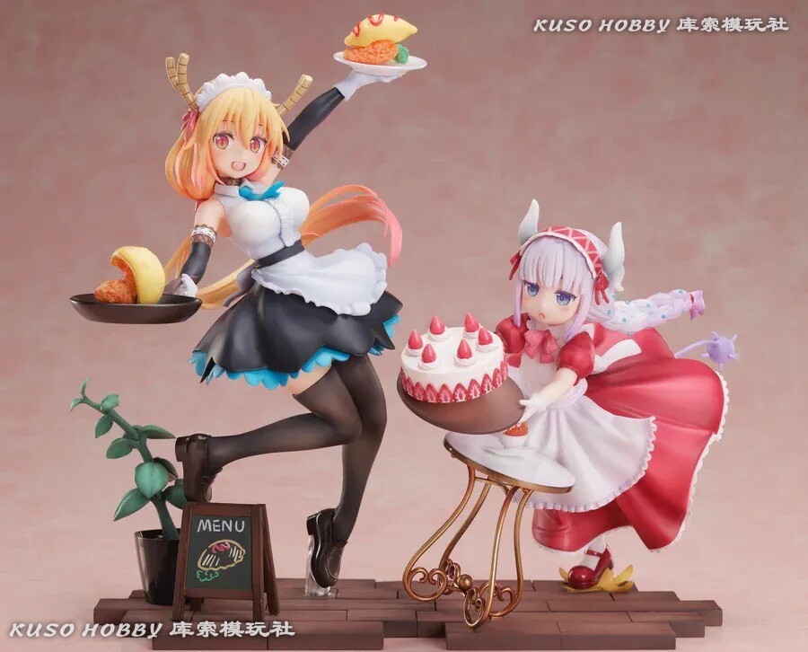 APEX Miss Kobayashi's Dragon TOHRU KANNA Maid Cafe Ver. Figure