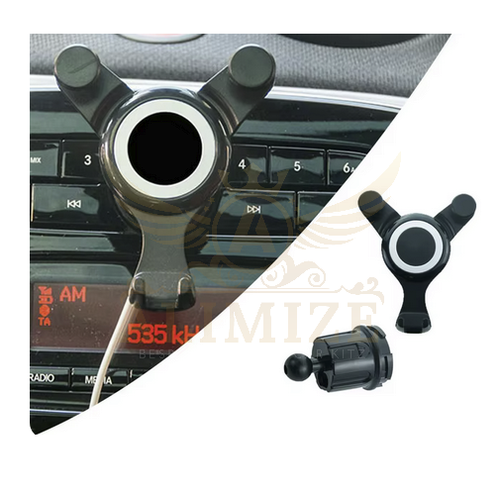 PER SMART CAR 453 FORTWO FORFOUR 2014 OEM AUTO SUPPORTO CELLULARE STAFFA CLIP - Foto 7 di 8