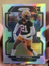 2021 Panini Prizm Eric Stokes Silver Prizm RC Packers