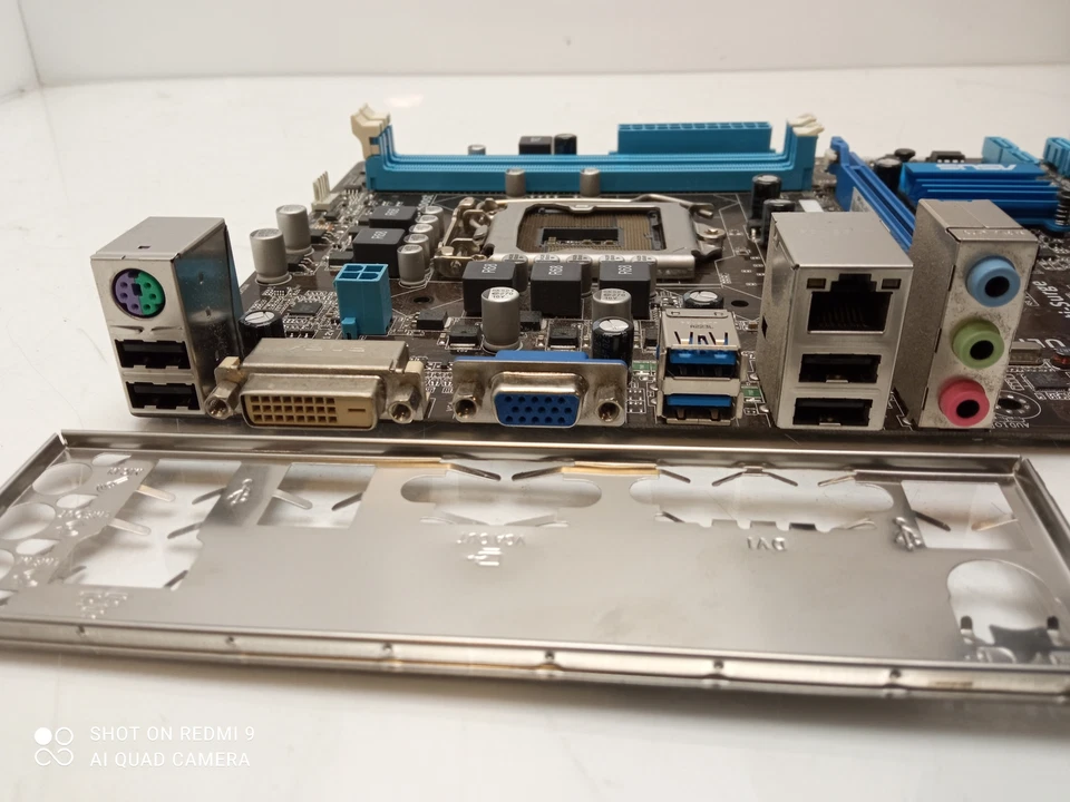 ASUS P8H61-MX USB3 Socket LGA 1155 DDR3 Micro ATX Motherboard With I/O Shield - Image 3 of 4