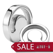 Testicle Balls Stretcher Scrotum Pendant Stainless Steel Ball Ring Locking CBT