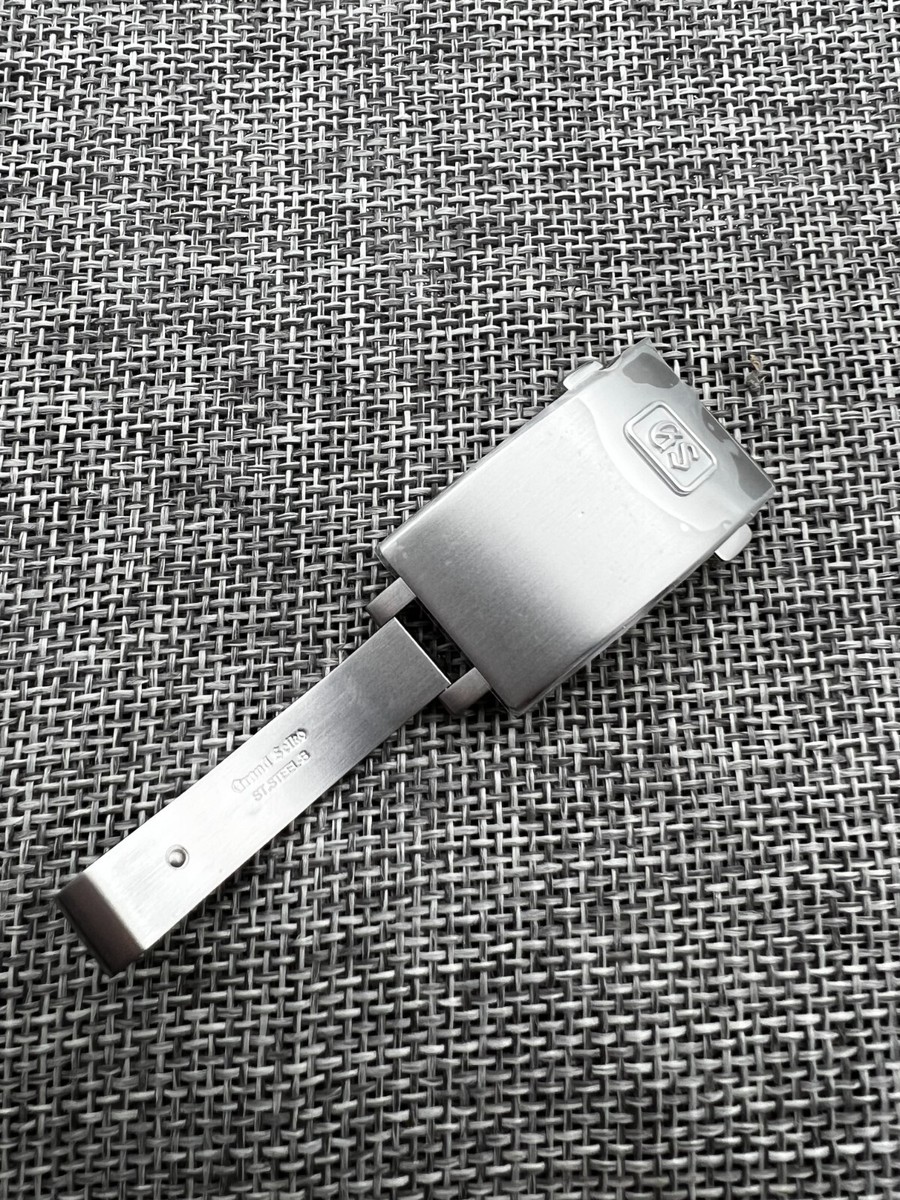 GRAND SEIKO 18mm*8mm Clasp buckle GMT SBGM003 SBGE253/255/257