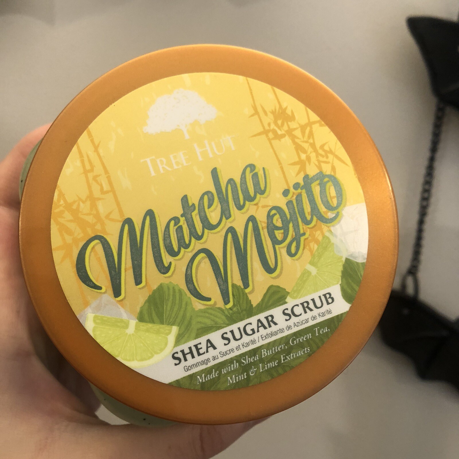 greentea tree hut scrub