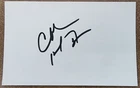 ~Charles Barkley autographed In Person Signed index card in black sharpie, Nice~