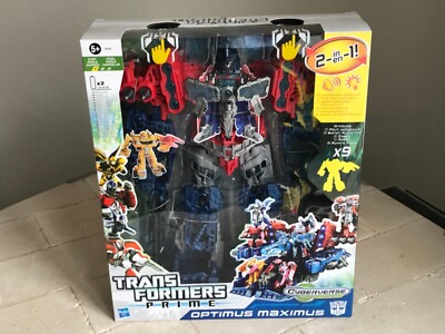 TRANSFORMERS PRIME CYBERVERSE OPTIMUS MAXIMUS HASBRO 2012 BRANDNEU IN VERPACKUNG