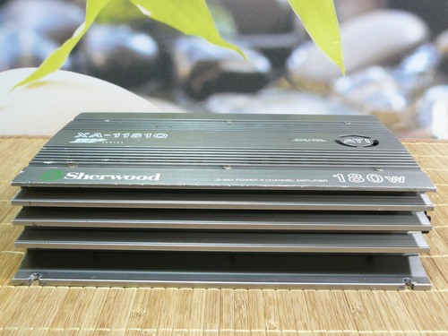 SHERWOOD XA-1181Q HIGH CURRENT POWER AMPLIFIER. MADE IN USA. SERVICED & TESTED. - Picture 4 of 12