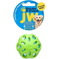 Jw Pet Company Crackle Heads Crackle Ball Dog Toy, Small, Colors Vary Jw Pet Company Crackle Heads Crackle Ball Dog Toy, Small, Colors Vary