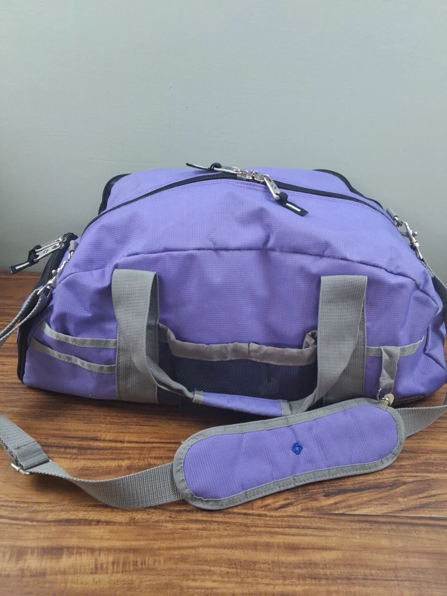 Lot De 3 Cubes D'emballage De Voyage Samsonite – Violet Tourbillon Mauve, 9x11, Occasion