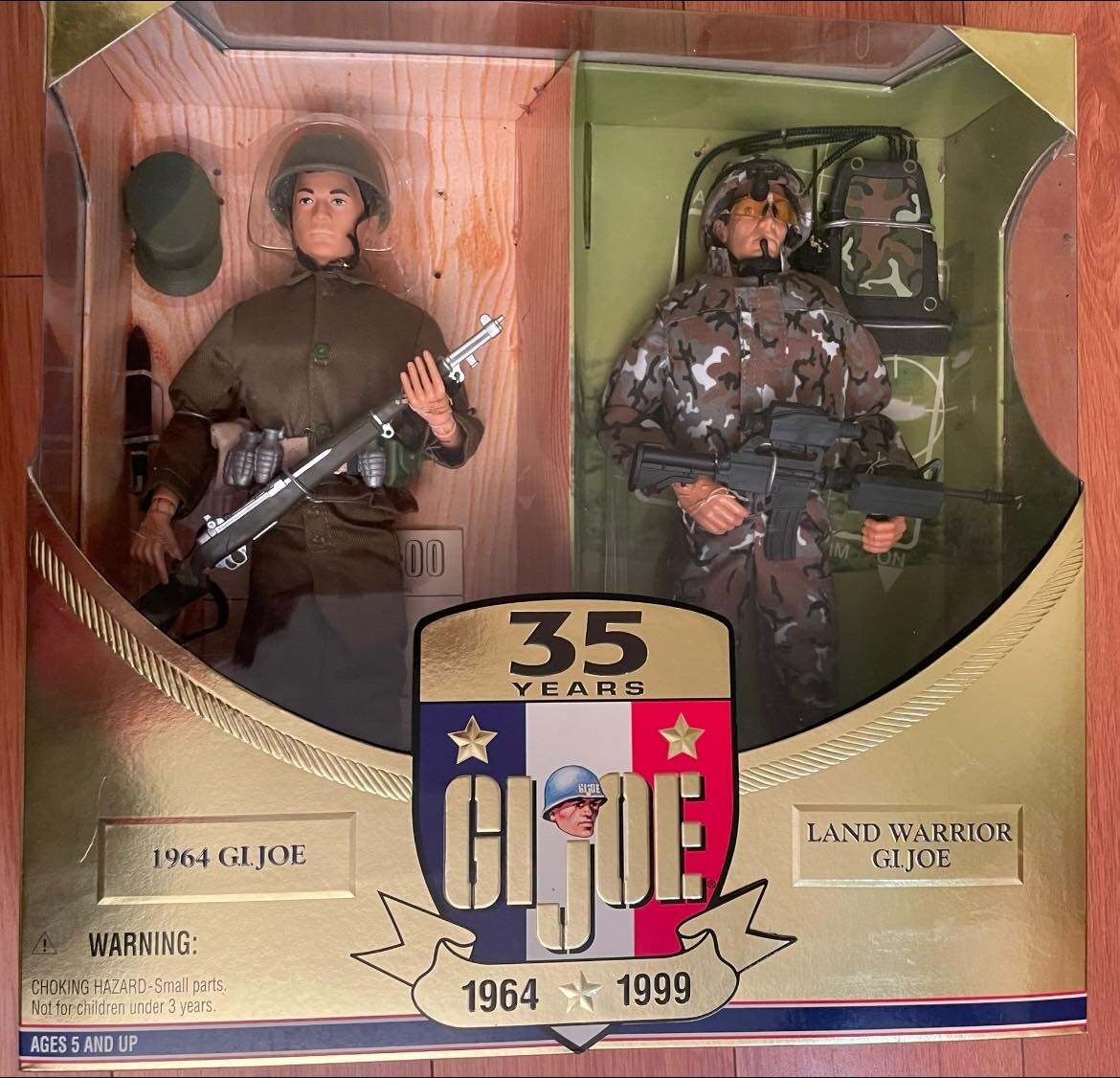 HASBRO 35YEARS / 1964☆1999 1964 /GI JOE Hasbro 1999 G.I Joe 35 Years GI Joe Land Warrior GI Joe 1964-1999