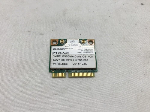 Intel Dual Band Wireless-N 7260 Wireless WiFi Card 7260HMW AN 717381-001