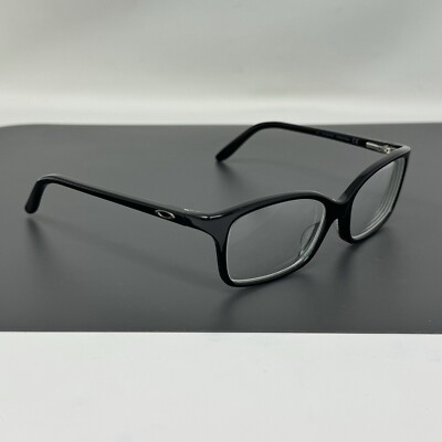 Oakley OX1130-0152 Intention Black Eyeglasses Eye Glasses Frames 52-16-136 Oakley Intention Polished Black Frame OX1130-0152 52-16-136  main image 2