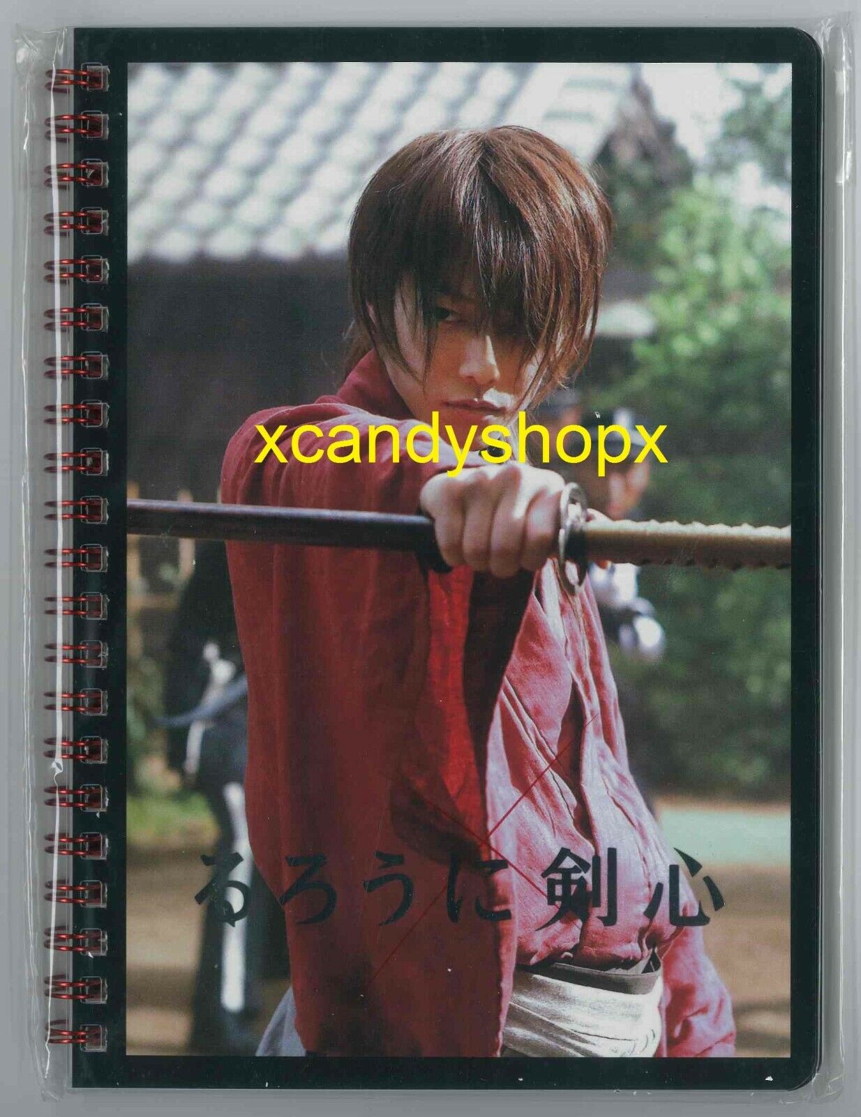 Japan movie RUROUNI KENSHIN Kyoto Taika-hen official notebook Satoh Takeru  