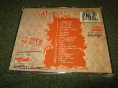 ガールスクール 3rdアルバム4thアルバム　2in1　CD Girlschool - The Collection (cd) | eBay