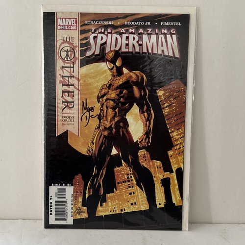 Amazing Spider-Man Marvel 528 fumetto autografato firmato Mike Deodato con certificato di autenticità - Foto 1 di 15