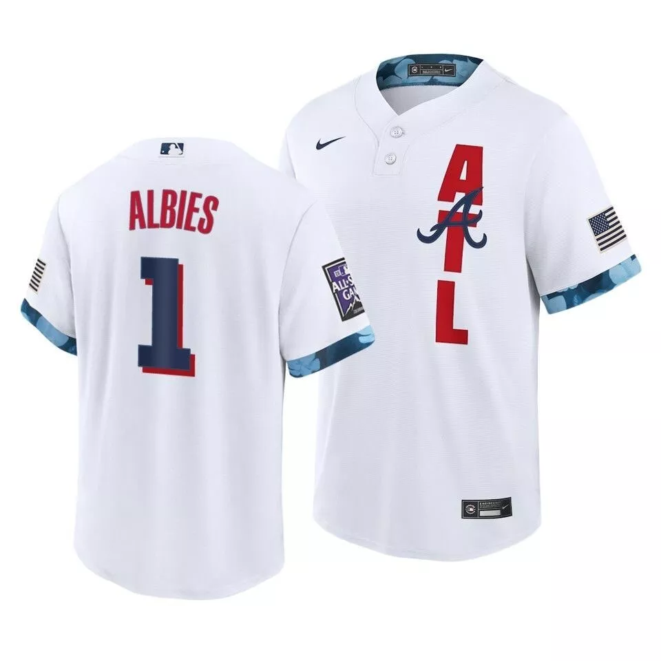 Official Ozzie Albies 2021 All Star HR Derby National League Jersey Braves  XXL