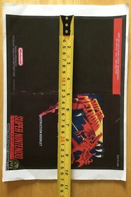 Super Metroid NTSC SNS-RI-USA SNES Nintendo S.NES instructions Manual A4 Reprint